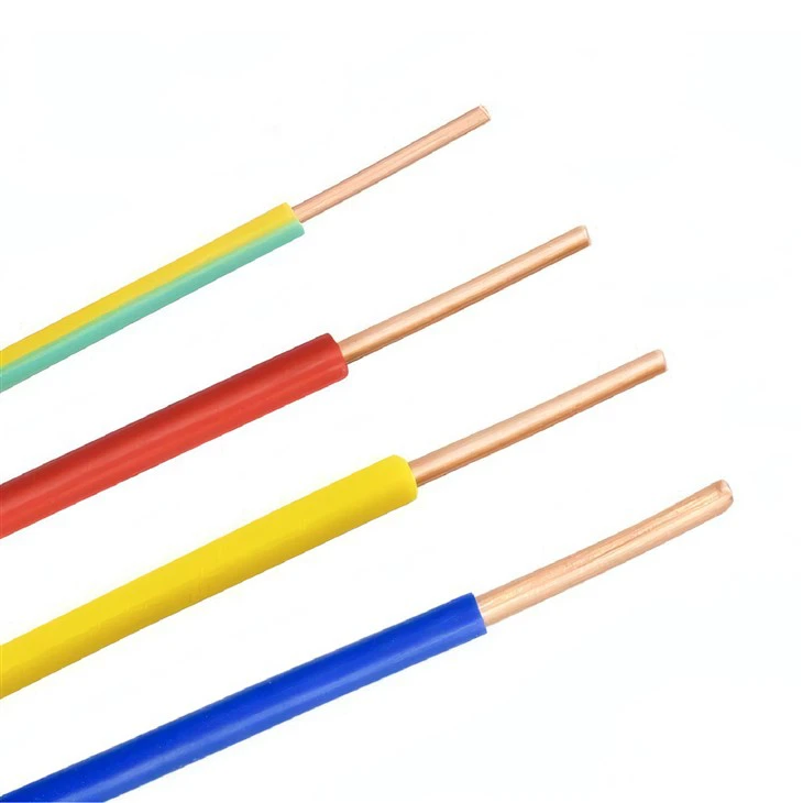 Fire-Resistant Copper Conductor PVC Insulation Home Electrical Cable
